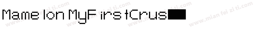 Mamelon MyFirstCrus字体转换